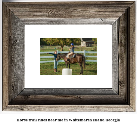 horse trail rides near me in Whitemarsh Island, Georgia